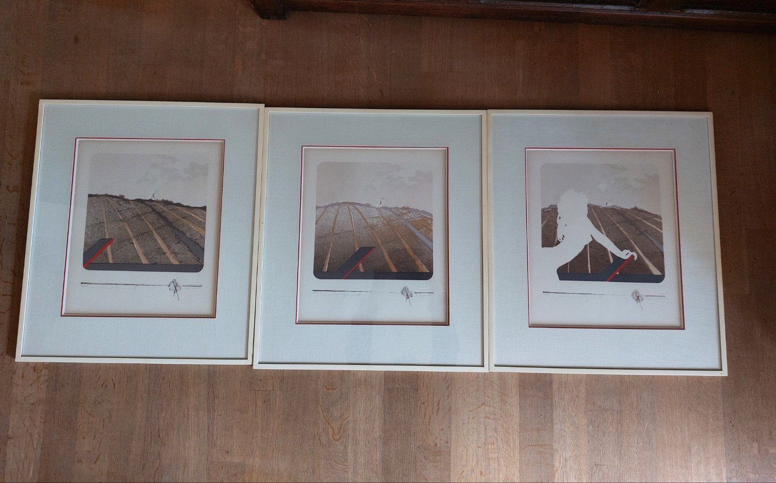 serie van 3 litho's Martin R. Baeyens, Antiek en Kunst, Ophalen
