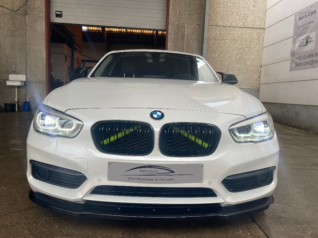Bmw 116i Sport  *Gps/Leder/Led *, Auto's, BMW, 1 Reeks, Wit, Leder, Bedrijf