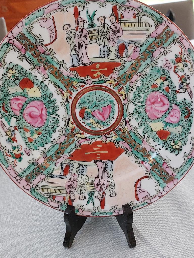 Decoratief Chinees bord, Enlèvement