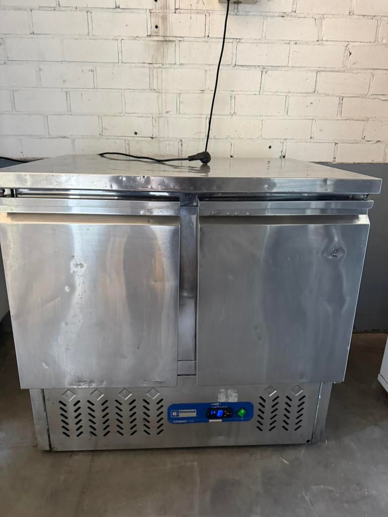Professionele RVS werkbank koelkast – Diamond Compact Line, Ophalen