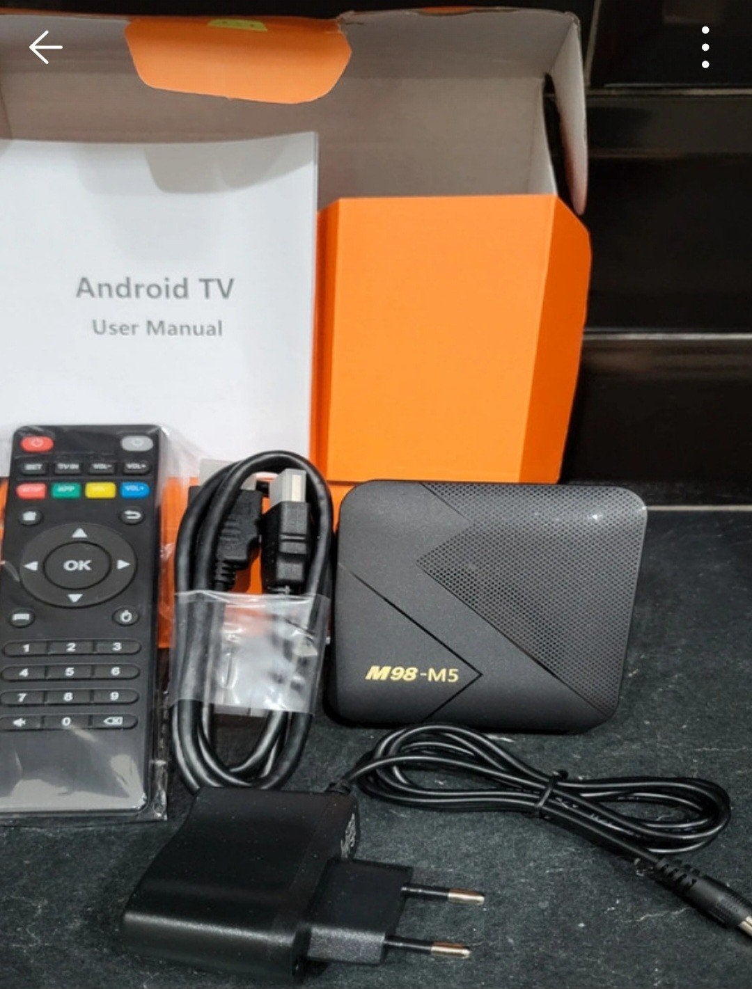 Android TV Box M98-M5, Enlèvement ou Envoi, Comme neuf