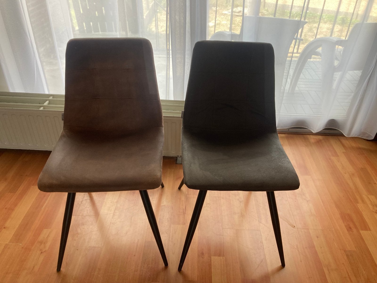 Chaises, Maison & Meubles, Chaises, Enlèvement, Utilisé, Brun, Cuir