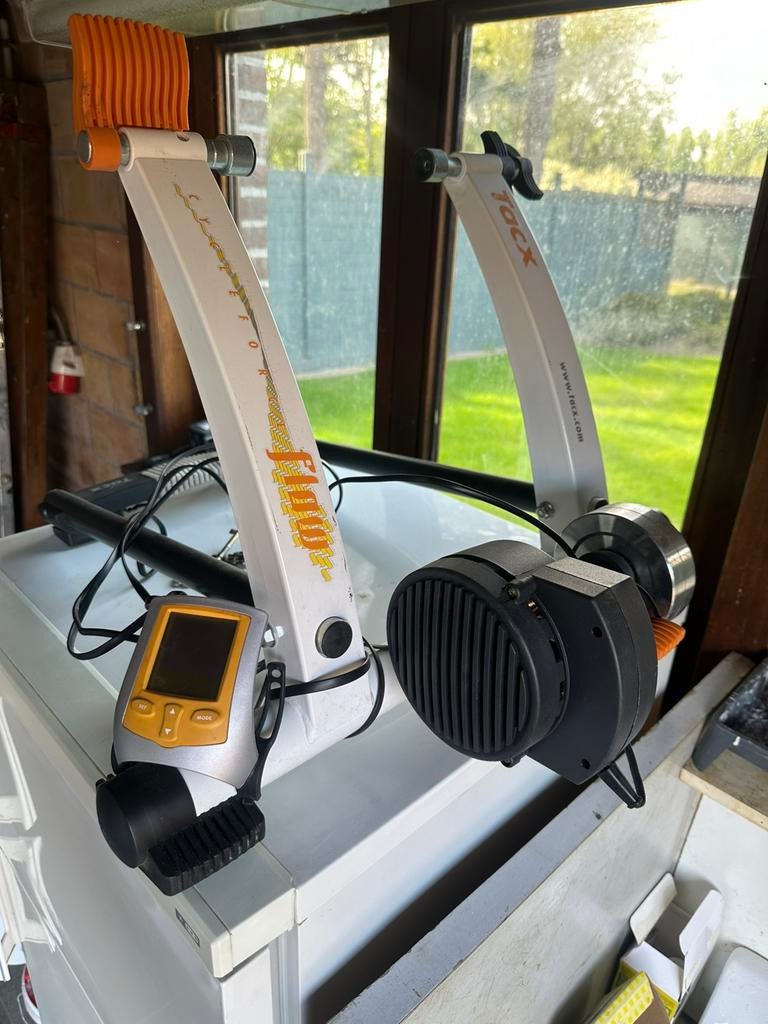 Fietsrollen Tacx flow, Sport en Fitness, Ophalen, Gebruikt