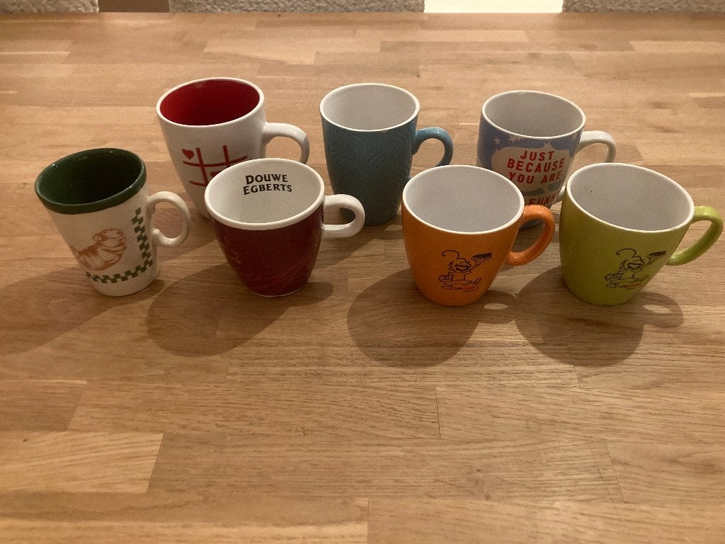 7 Tassen, Ophalen, Gebruikt, Overige typen