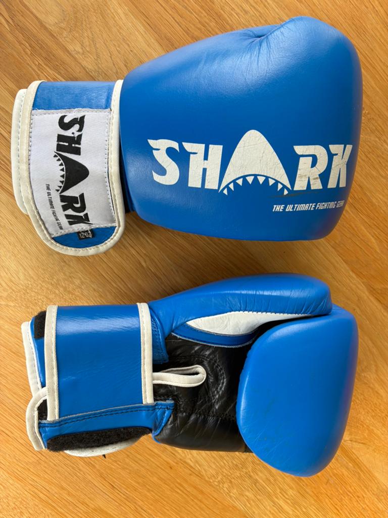 Shark bokshandschoenen 12oz, Ophalen of Verzenden, Gebruikt, Bokshandschoenen