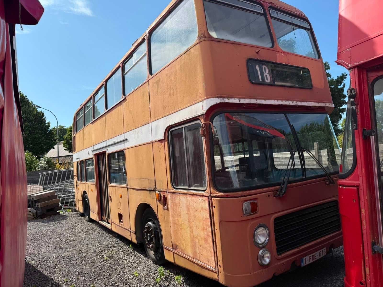 1979 Bristol VRT Britse Touringcar Dubbeldek Oldtimer (2x), Auto's, Overige merken, Bedrijf, Diesel, Te koop