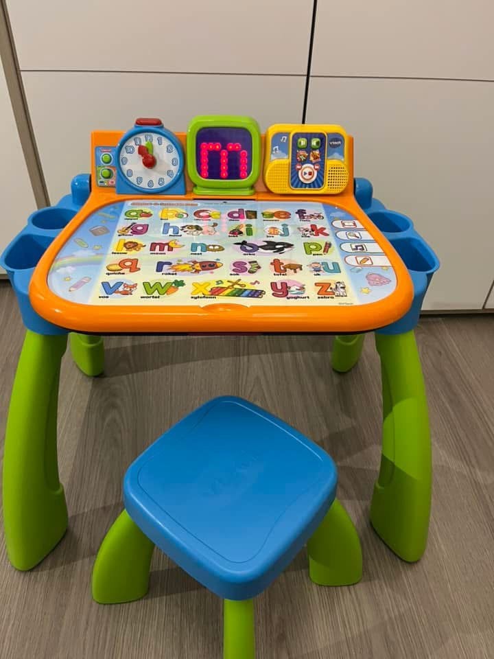 VTech speel en leer tafel, Enfants & Bébés, Jouets | Vtech, Comme neuf, Enlèvement