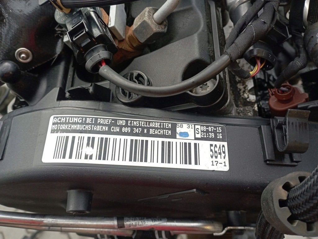 Moteur CUWA Nu SHARAN VW TIGUAN CC ALHAMBRA Q3 SCIROCCO SEAT, Verzenden, Gebruikt, Overige automerken