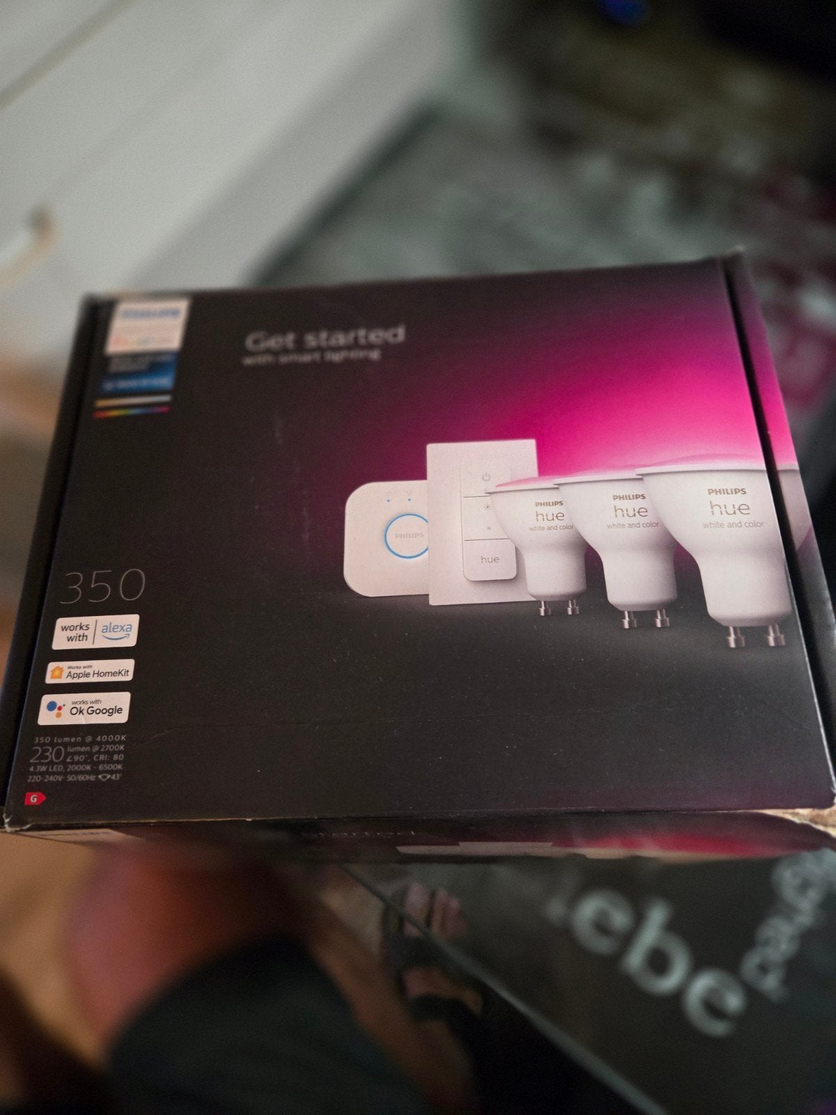 Philips Hue starter kit GU 10, Enlèvement, Philips, GU10