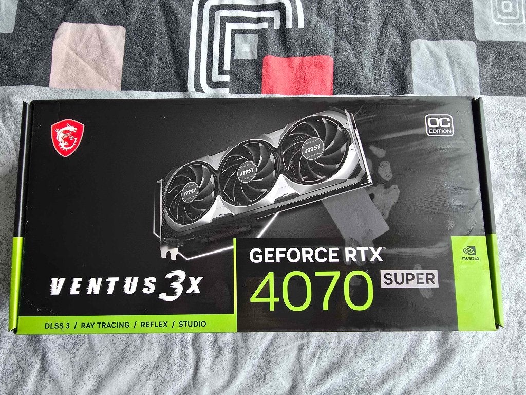 MSI RTX 4070 SUPER VENTUS 3X, Ophalen, Overige soorten, Zo goed als nieuw, HDMI