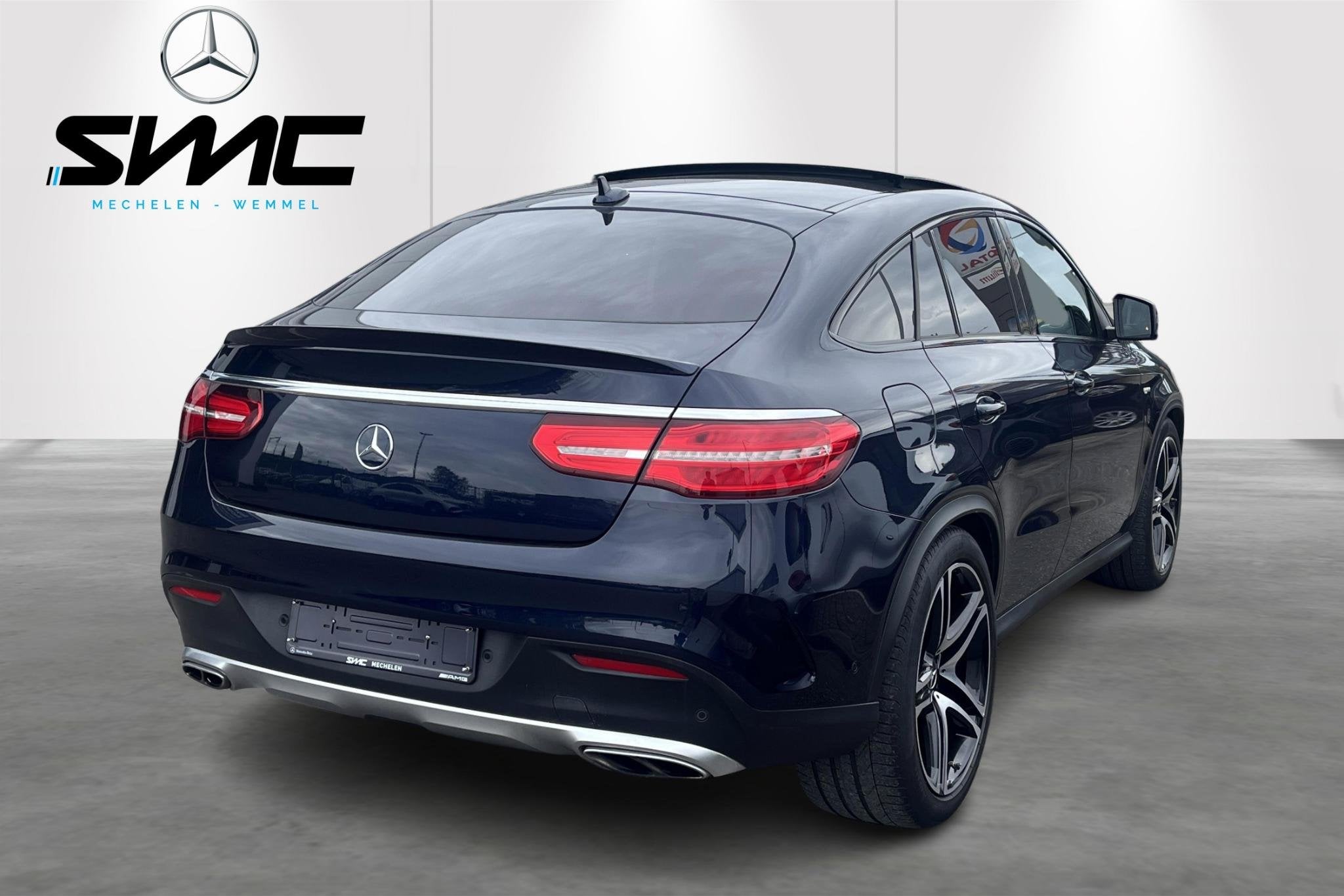 Mercedes-Benz GLE AMG43 coupé, Auto's, Gebruikt, Blauw, 2996 cc, 390 pk