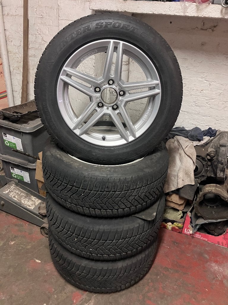 4 très belles jantes alu 16' 5x112 Mercedes Audi VW..., Pneus et Jantes, Pneus hiver, 16 pouces, Autre