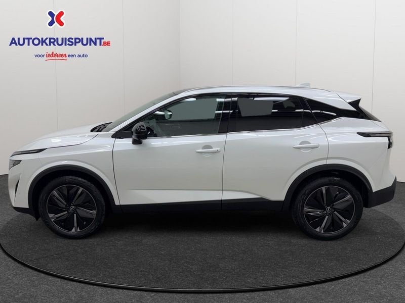 Nissan Qashqai, Auto's, Nissan, 4 cilinders, Wit, Leder, 5 deurs