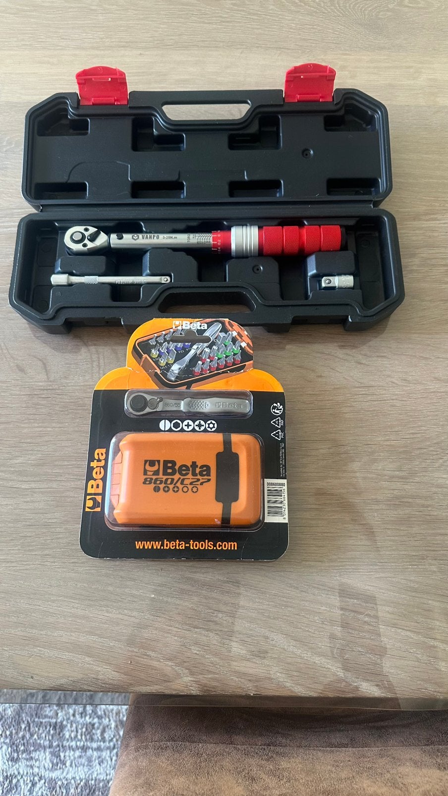 Beta bits set en momentsleutel splintersnieuw, Ophalen of Verzenden, Nieuw
