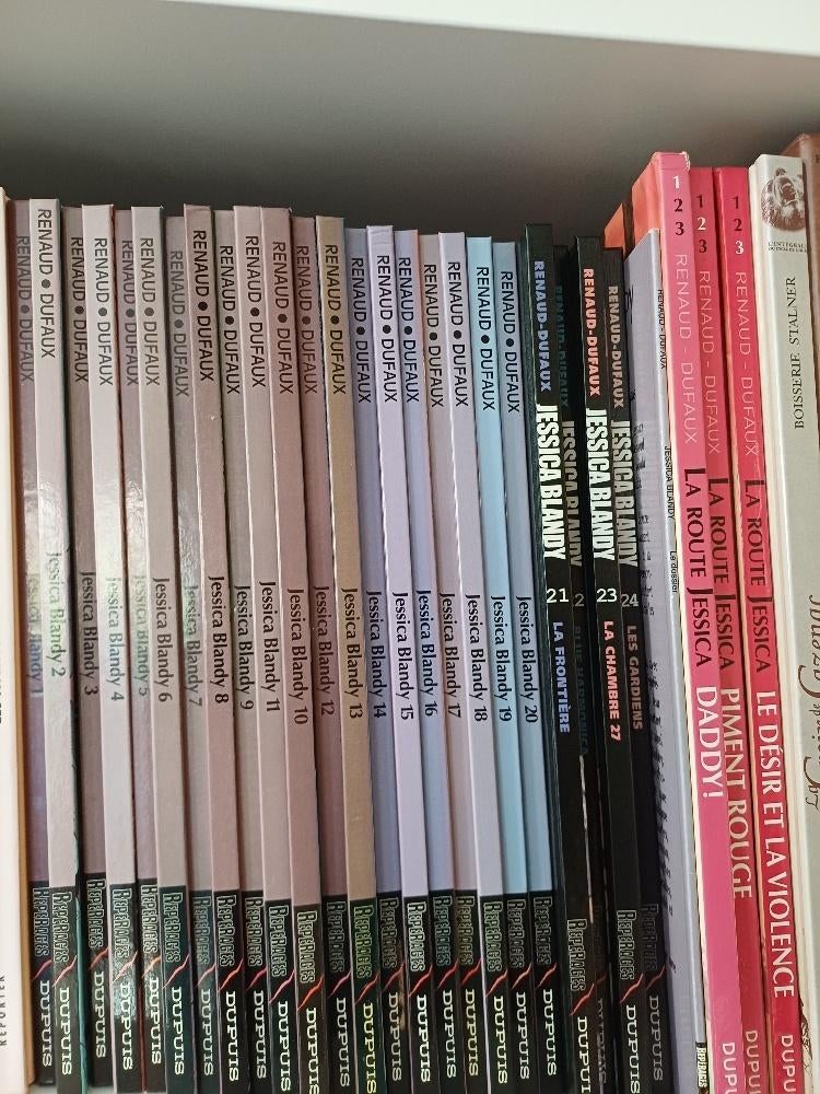 série Jessica Blandy, le dossier et la route Jessica, Boeken, Complete serie of reeks, Ophalen of Verzenden, Zo goed als nieuw