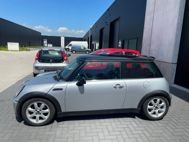 Mini Cooper One 1.6I, Manueel, Sportonderstel + Zetels,Airco, Autos, Mini, Argent ou Gris, Achat, Cruise Control, Entreprise