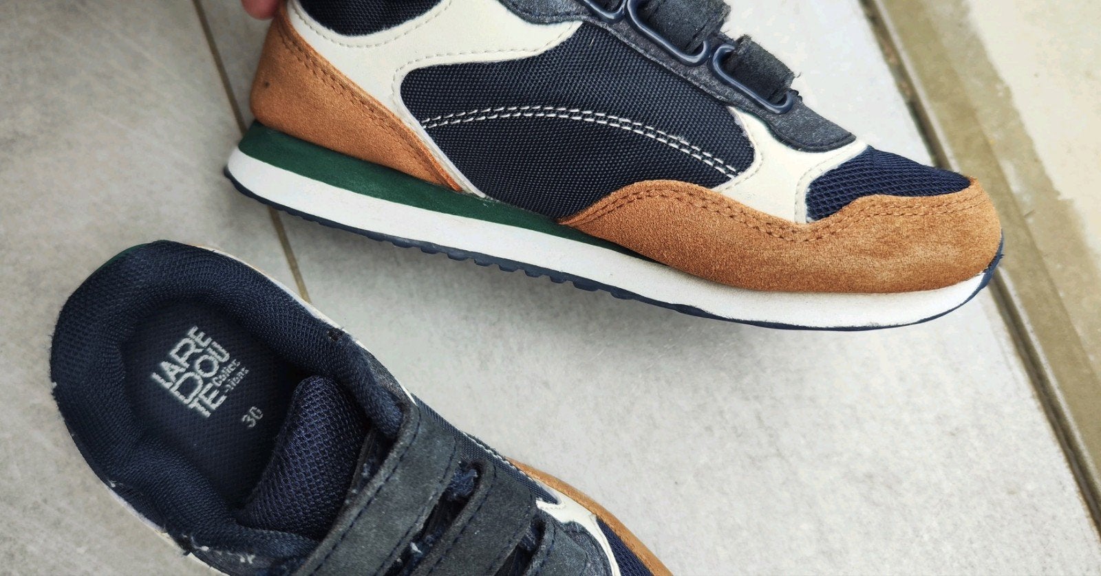 La redouteJongens sneakers met klittenbandsluiting Maat 30, Enfants & Bébés, Enlèvement ou Envoi