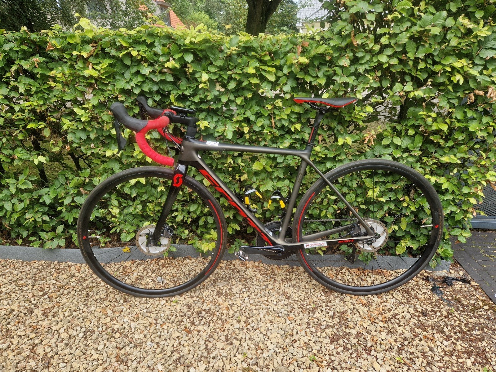 Zo goed als nieuwe Scott Addict RC20 model 2020, Fietsen en Brommers, Fietsen | Racefietsen, Ophalen, Carbon, Heren