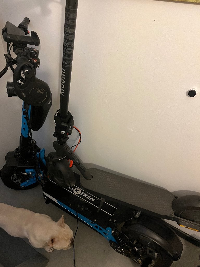Trottinette, Ophalen