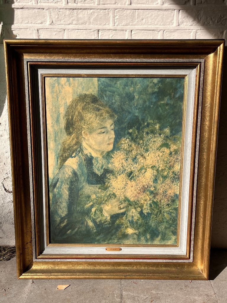 Renoir, Antiquités & Art, Art | Peinture | Classique, Portrait ou Personnes, Peinture à l'huile, Cadre spécial, Enlèvement