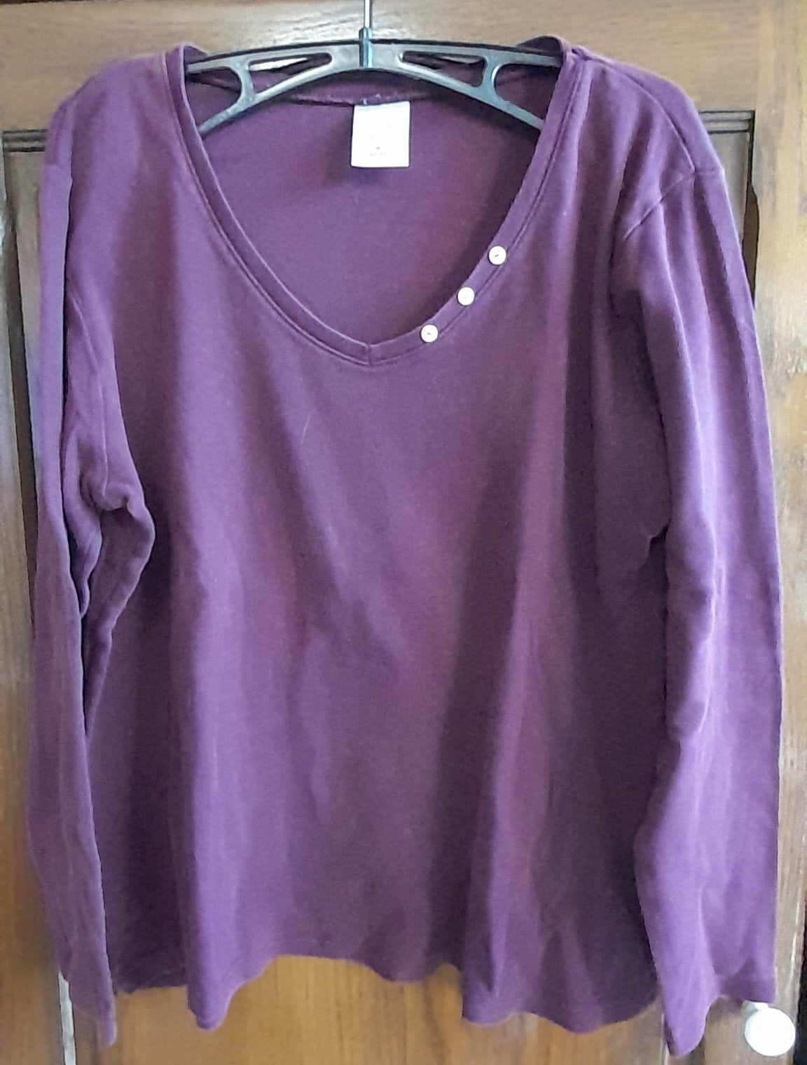 Paarse bloes Maat M, Kleding | Dames, Truien en Vesten, Ophalen of Verzenden, Maat 38/40 (M)
