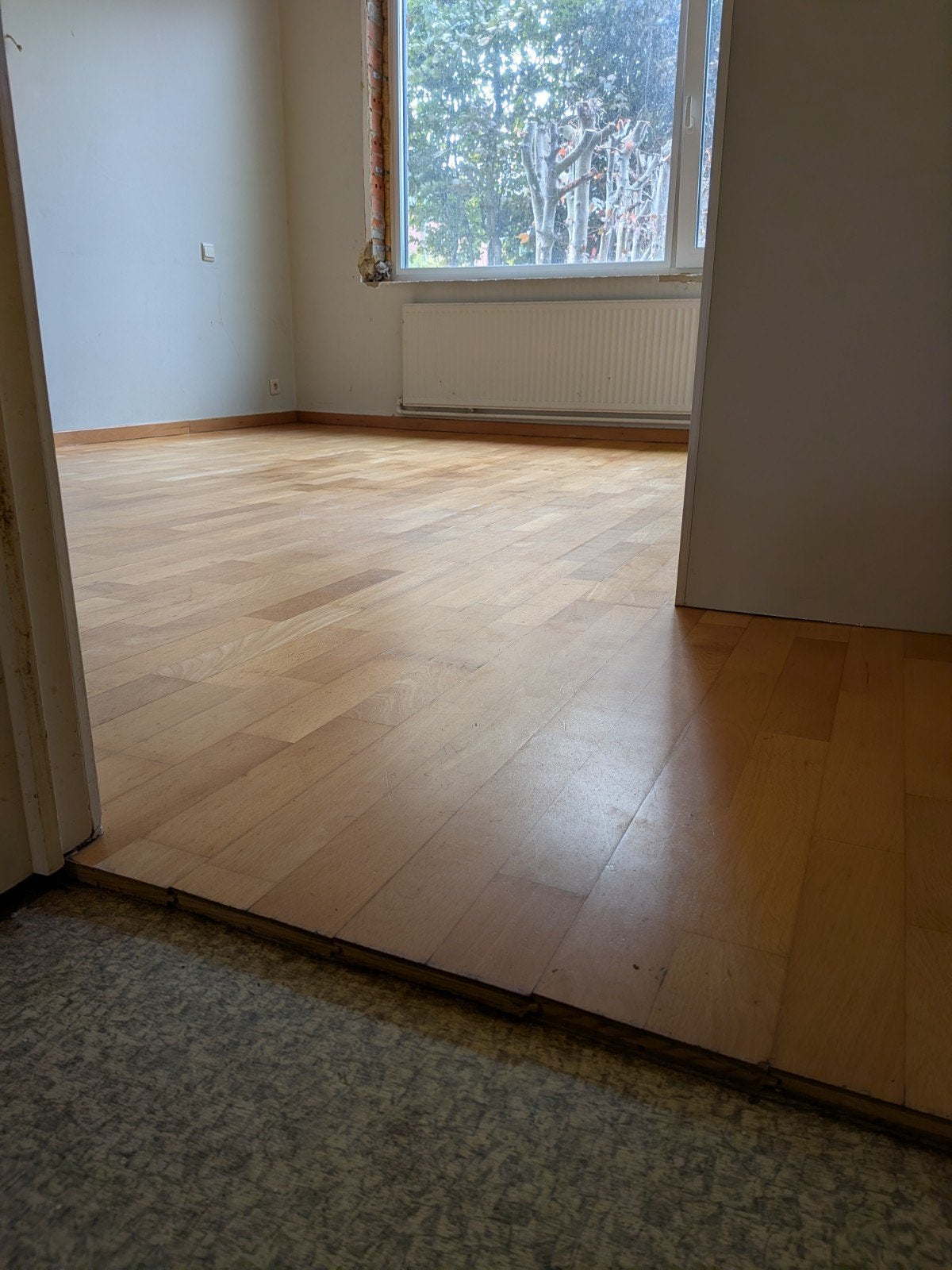 Parket 11,2 m2, Ophalen