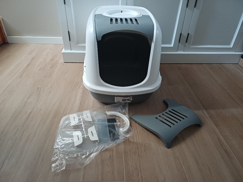 Xxl kattenbak met luik Nieuw, Ophalen of Verzenden, Nieuw, Gesloten