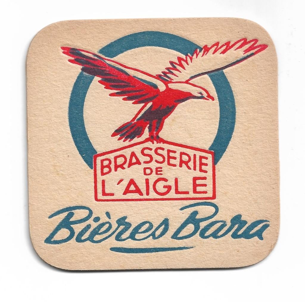 sous bock Bières Bara (Tournai), Ophalen of Verzenden, Zo goed als nieuw, Viltje(s)