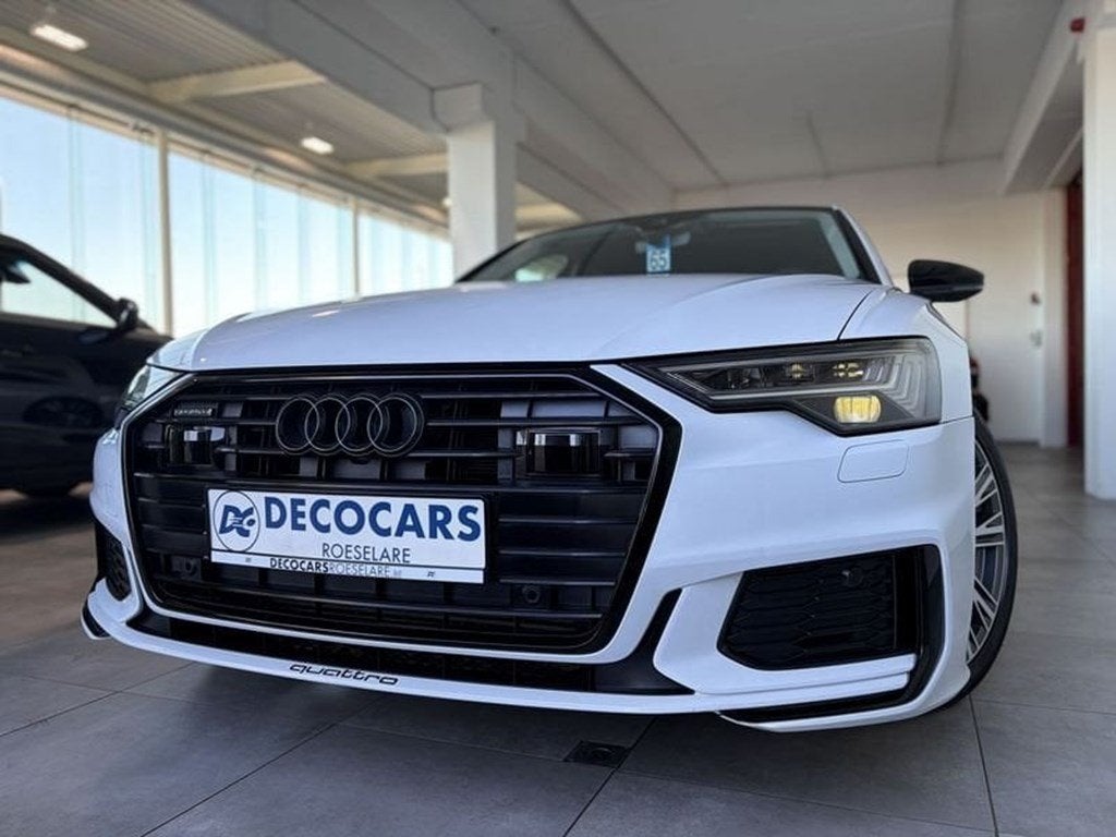 Audi A6 S-Line / Apple Carplay - Android Auto / Keyless / C, Auto's, Automaat, Wit, 186 kW, 5 deurs