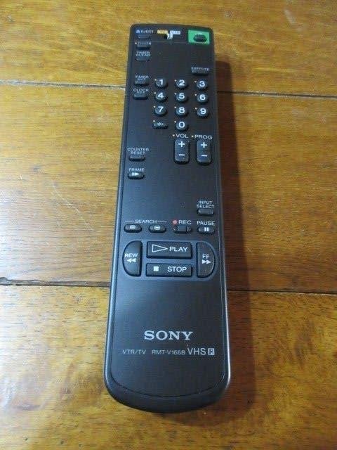 Nieuwe Sony RMT-V166B TV/VCR afstandsbediening, Ophalen of Verzenden, Nieuw, Origineel, Tv