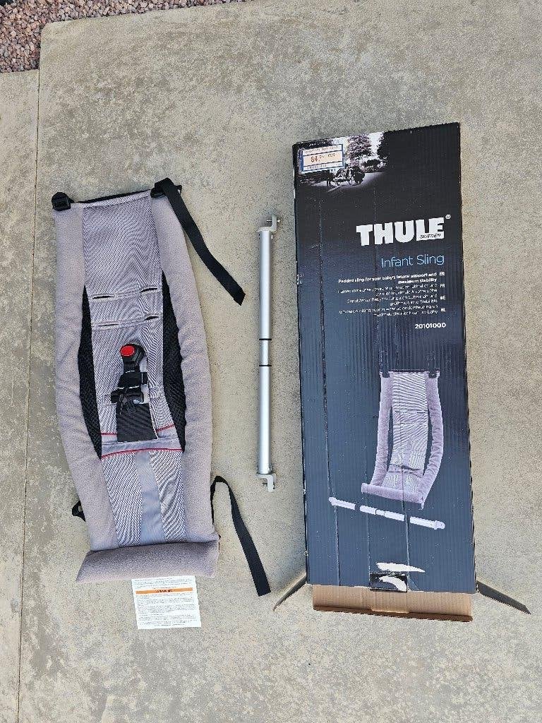 Thule infant sling fietskar, Ophalen, Zo goed als nieuw
