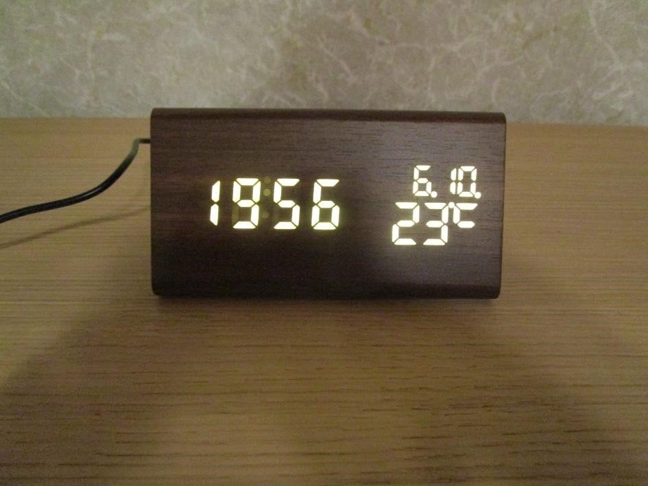 Krontaler multifunctionele digitale wekker - als NIEUW!, Ophalen of Verzenden, Zo goed als nieuw, Digitaal