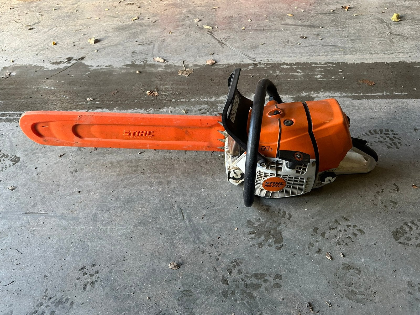 Stihl MS 661C 60cm kettingzaag te koop., Enlèvement, Utilisé