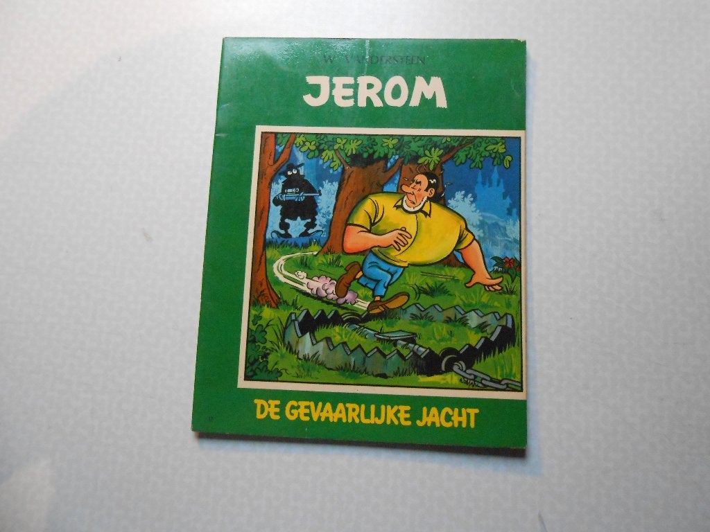 Jerom 11 De gevaarlijke jacht 1967 1ste druk., Enlèvement ou Envoi, Willy Vandersteen, Une BD, Utilisé