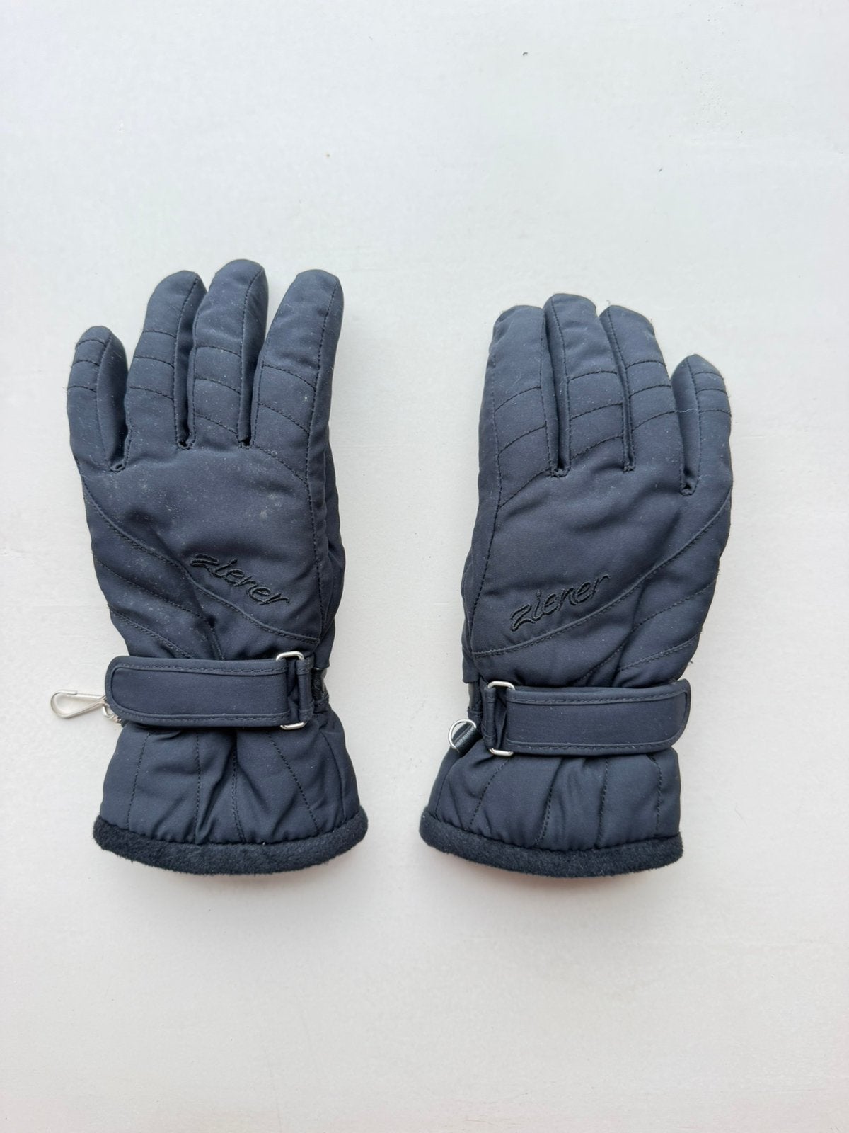 Ziener skihandschoenen junior donkerblauw – maat 6,5, Kinderen en Baby's, Ophalen, Zo goed als nieuw