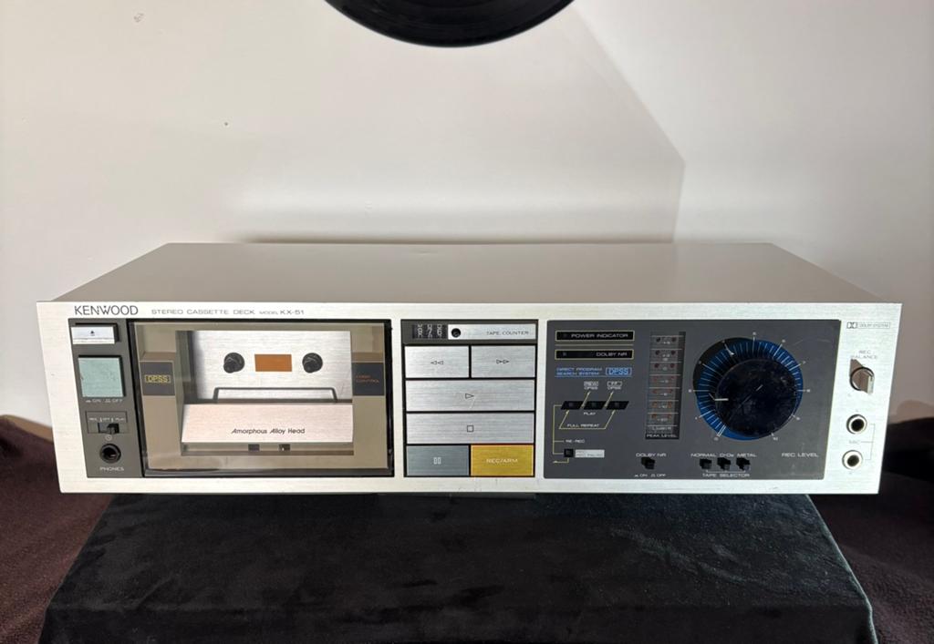 KENWOOD KX-51 stereo-tapespeler. 70€, Audio, Tv en Foto, Ophalen, Enkel, Kenwood, Tiptoetsen