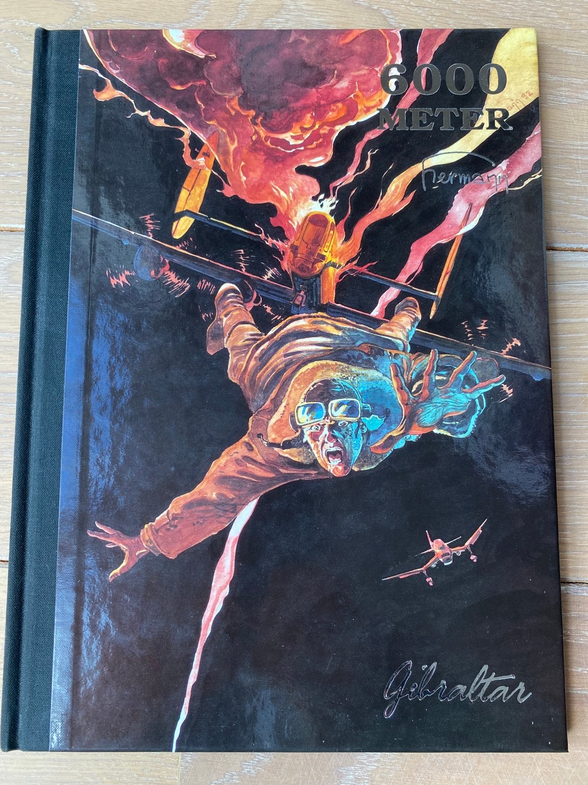 6000 meter-linnen hardcover-Hermann, Ophalen of Verzenden, Zo goed als nieuw