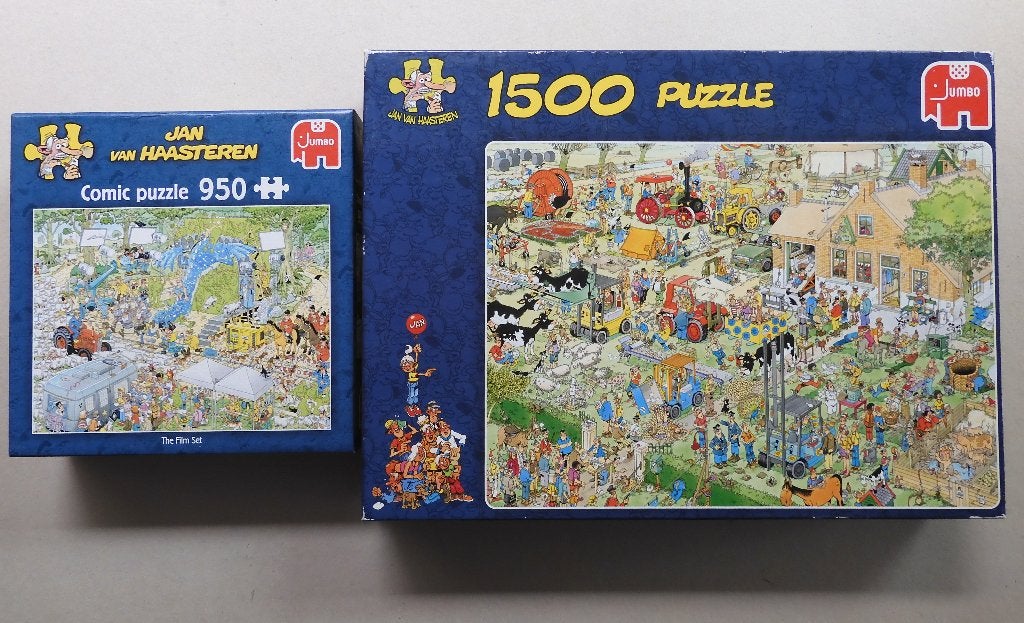 Puzzel - Jan Van Haasteren - 1500 st., Hobby en Vrije tijd, Ophalen of Verzenden, 500 t/m 1500 stukjes, Gebruikt, Legpuzzel