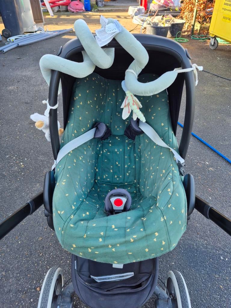 3 in 1 kinderwagen + Maxi-Cosi Basis voor auto, Ophalen, Kinderwagen, Maxi-Cosi
