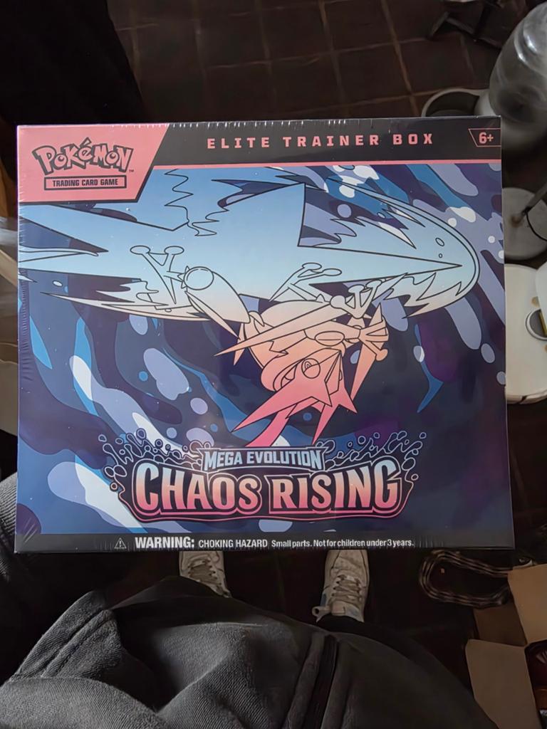 Pokemon chaos rising, Ophalen of Verzenden, Nieuw, Overige typen, Foil