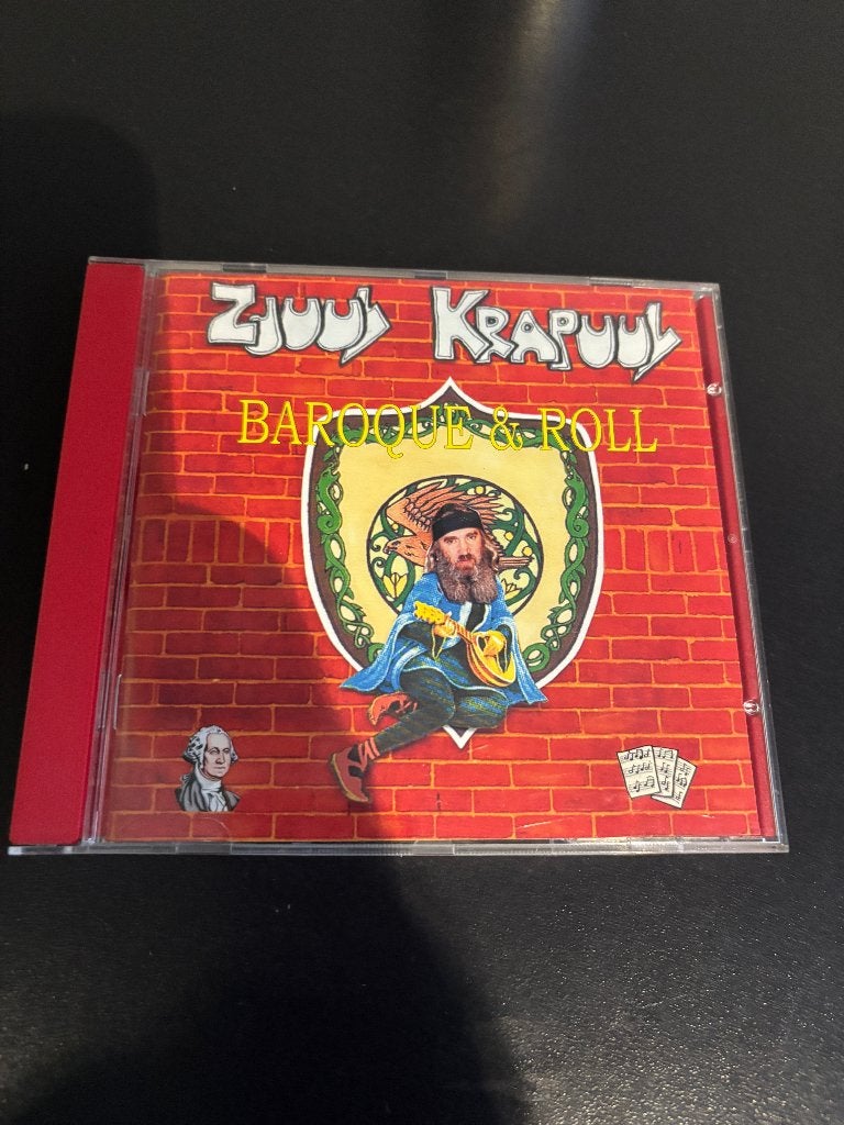 CD - Zjuul Krapuul - Baroque & Roll (signé)., CD & DVD, CD | Néerlandophone, Enlèvement ou Envoi, Utilisé, Rock