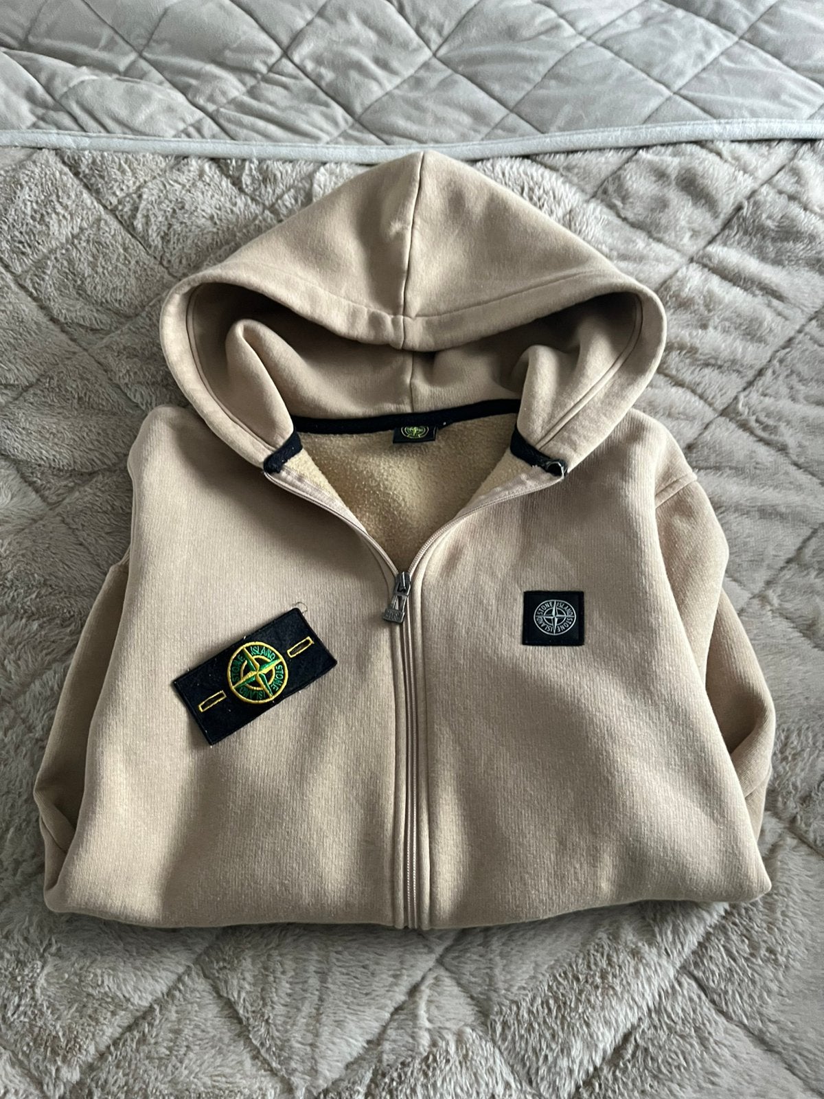 Pull Stone Island, excellent état, Vêtements | Hommes, Enlèvement ou Envoi, Comme neuf, Taille 46 (S) ou plus petite, Beige