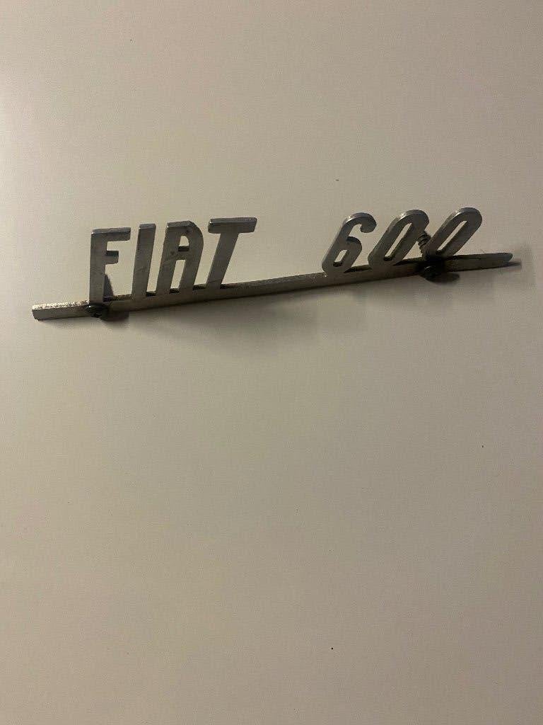 Fiat oldtimer 600 logo, Autos : Pièces & Accessoires, Enlèvement, Fiat