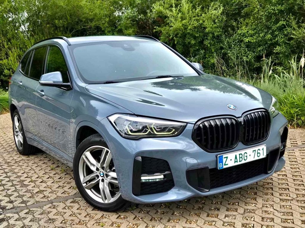 BMW X1 1.8i Facelift 2019 M Sport Packet Full S Drive, Autos, BMW, Argent ou Gris, Achat, Euro 6, Boîte manuelle