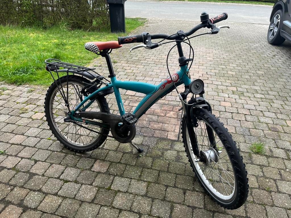 Kinderfiets 22 inch, Fietsen en Brommers, Ophalen, Terugtraprem, 22 inch, Versnellingen