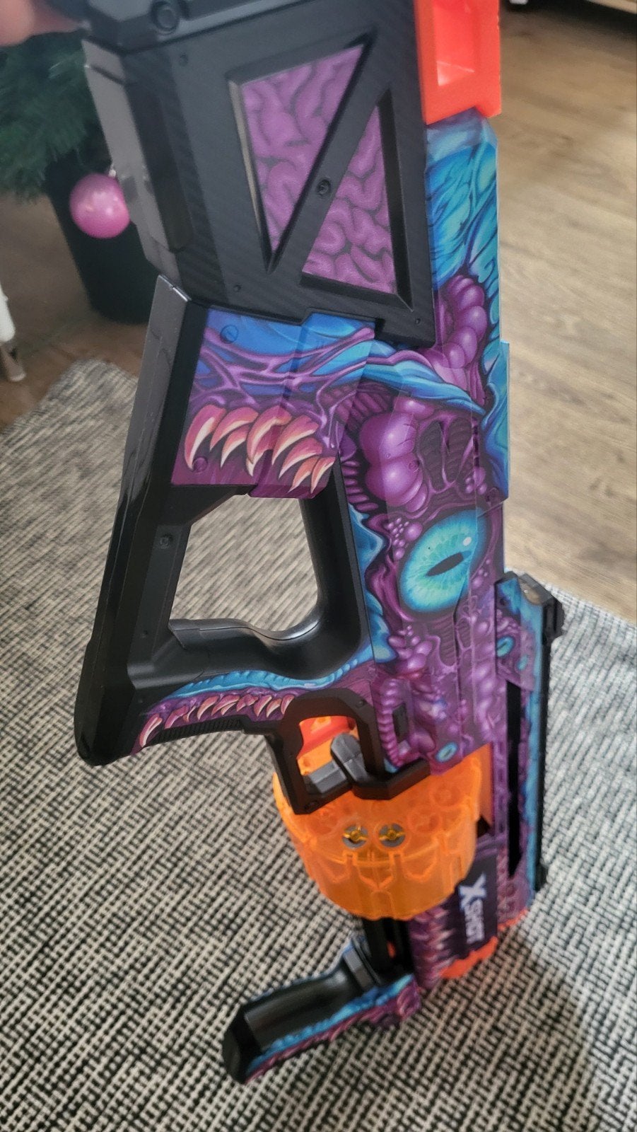 fusil de chasse X, Enlèvement, Comme neuf