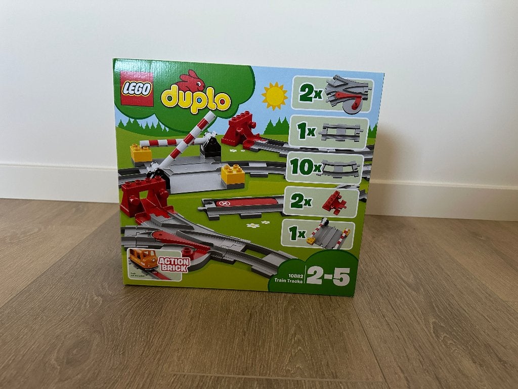Duplo - Treinrails, Gebruikt, Ophalen of Verzenden, Compleet, Duplo