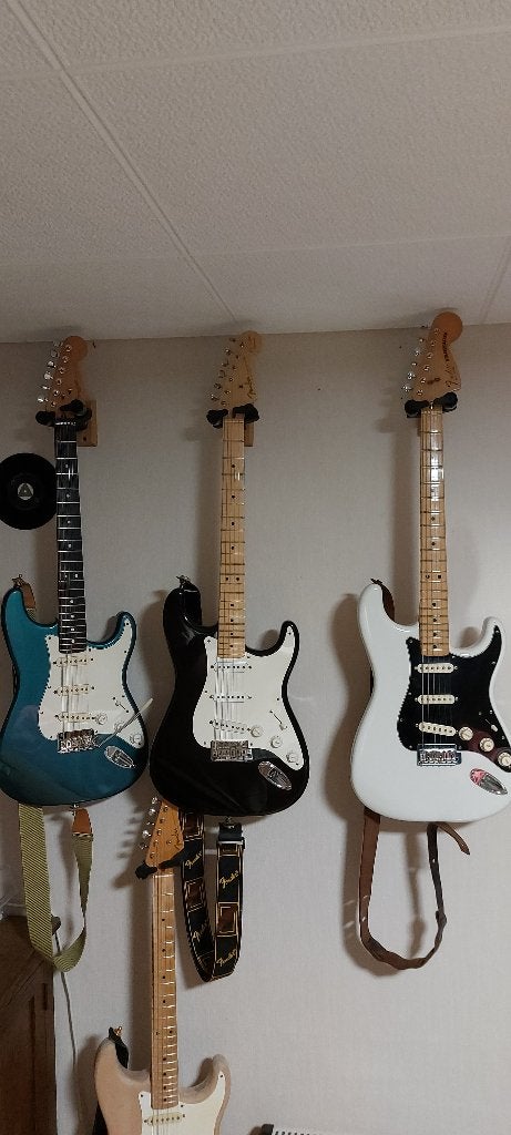 3 Fender strat. usa, Muziek en Instrumenten, Ophalen, Zo goed als nieuw, Solid body, Fender