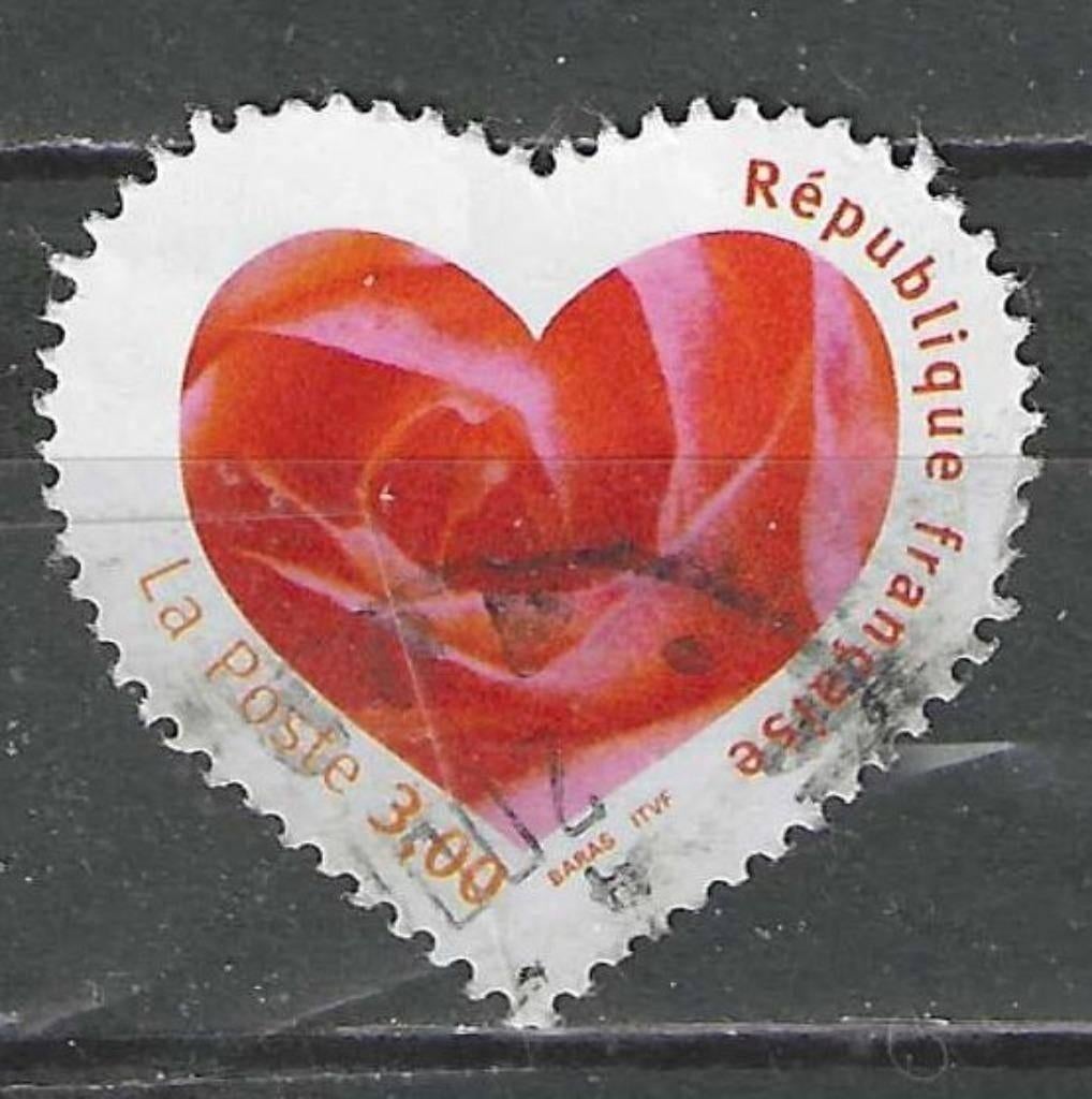 Frankrijk 1999 - Yvert 3221 - Sint Valentijn (ST), Postzegels en Munten, Postzegels | Europa | Frankrijk, Gestempeld, Verzenden