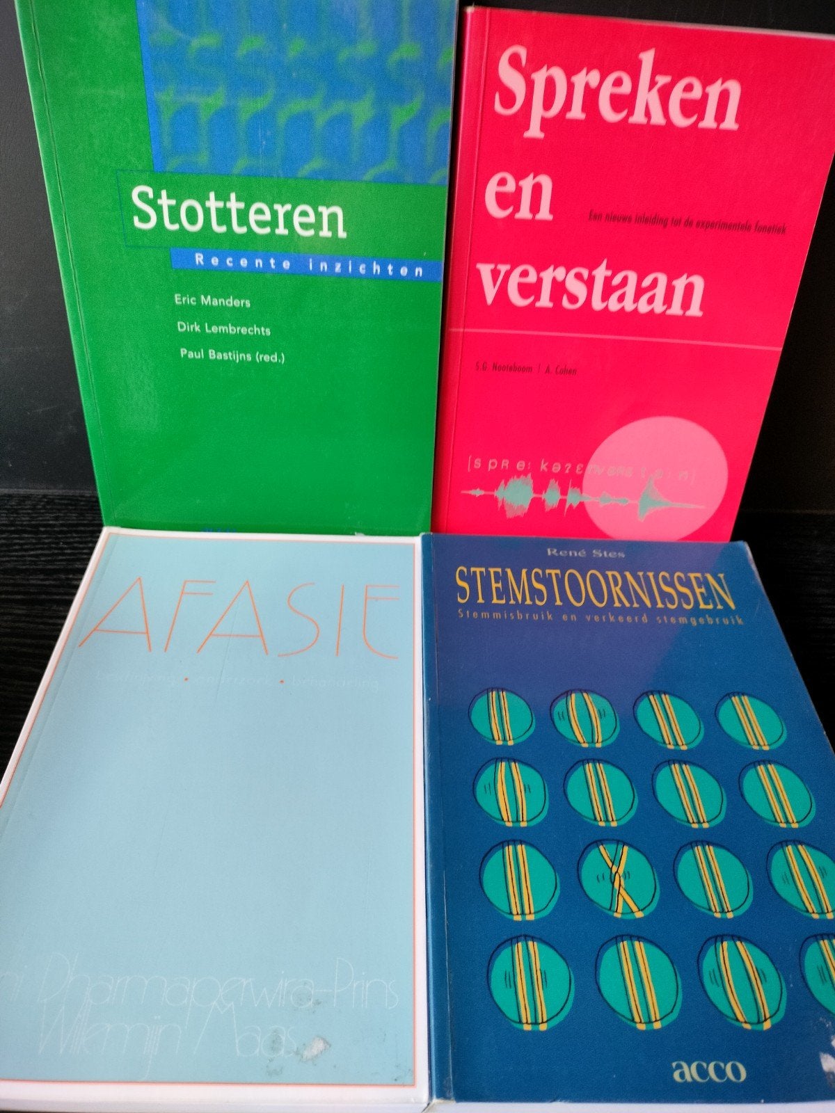 Stemstoornissen ; Afasie ; Stotteren ; Spreken en verstaan., Ophalen of Verzenden